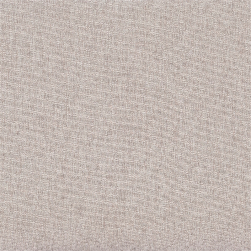 Maklaine Storage Bench with Light Gray Fabric in Vanilla White Painted Wood