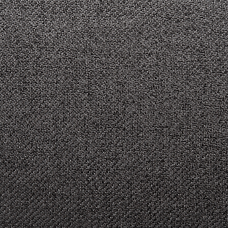 Maklaine Contemporary Back in Motion Office Chair in Dark Gray Fabric