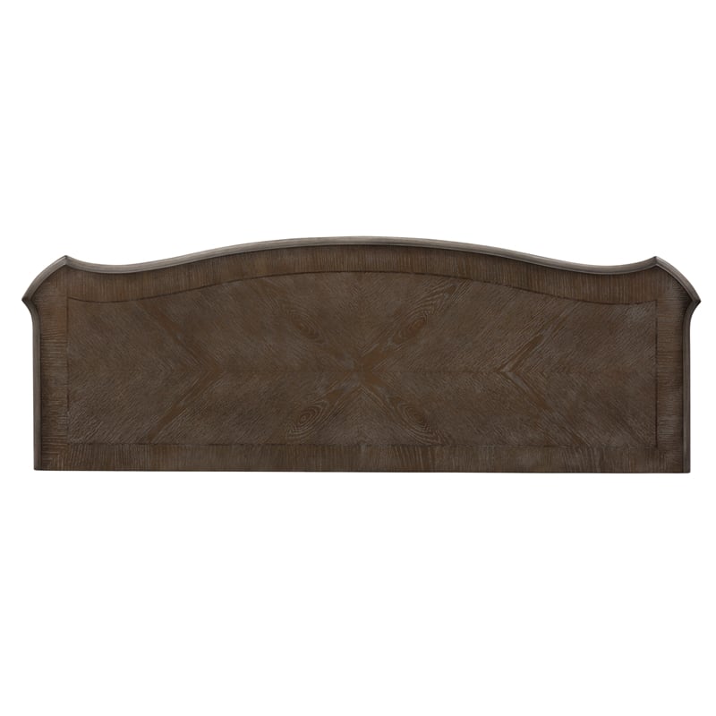 Maklaine Elegant Wood Modern Traditional White Finish Sofa Table