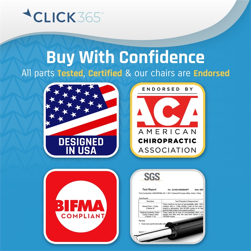 Maklaine Ergonomic Mid Back Desk Chair Bonded Leather Cognac