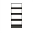 Maklaine Contemporary 5-Tier Bookcase Display Shelf in Espresso