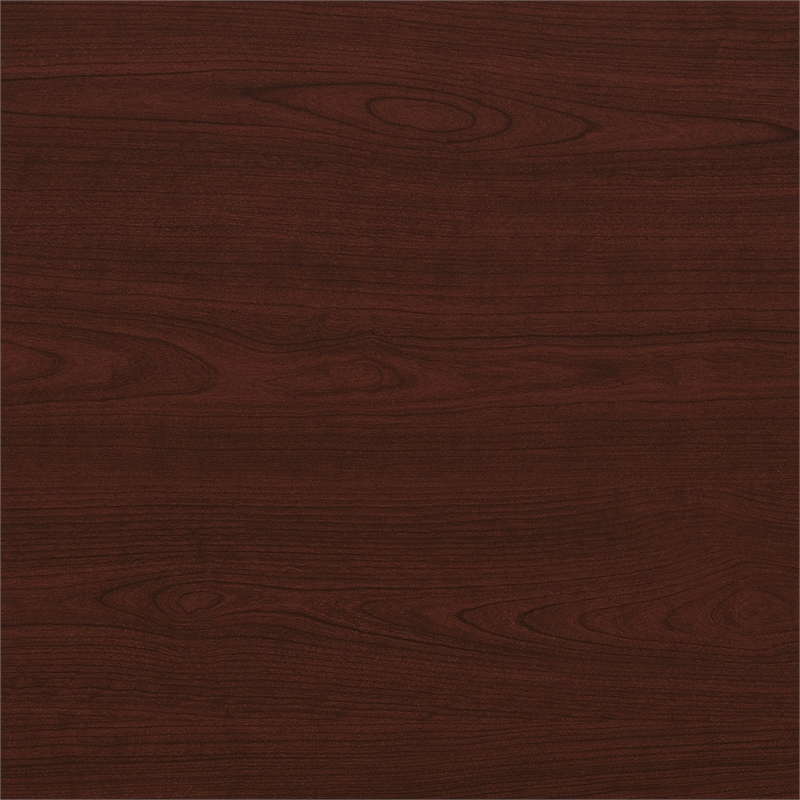 Maklaine Universal 2 Shelf Bookcase in Vogue Cherry (Set of 2)