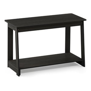 Maklaine Engineered Wood Beginning TV Stand for TV up to 39&quot in Espresso