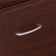 Maklaine Engineered Wood 2 Drawer Lateral File Cabinet in Harvest Cherry