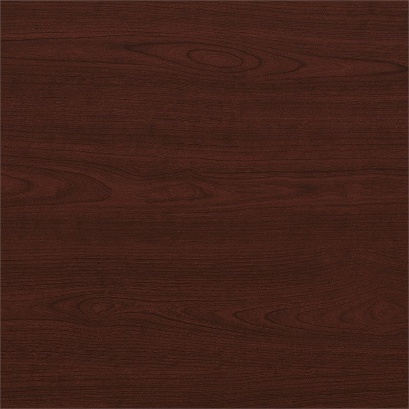 Maklaine Engineered Wood 2 Drawer Lateral File Cabinet in Harvest Cherry