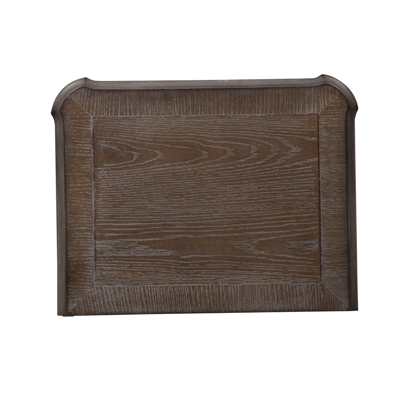 Maklaine Wood Modern Traditional White Finish 1 Drawer Night Stand