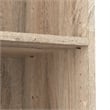 Maklaine Engineered Wood 25W Closet Organizer in Rustic Brown