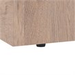 Maklaine Engineered Wood 25W Closet Organizer in Rustic Brown