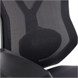 Maklaine Modern / Contemporary Mesh Gaming Fabric Chair Space Gray
