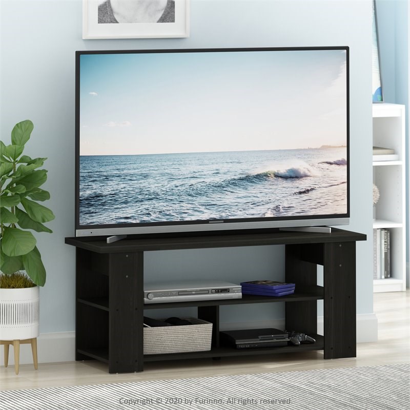 Maklaine Engineered Wood TV Stand for TV up to 55