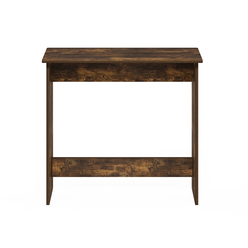 Maklaine Engineered Wood Contemporary Study Table in Amber Pine