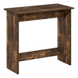 Maklaine Engineered Wood Contemporary Study Table in Amber Pine