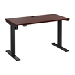 Maklaine Engineered Wood 48W Adjustable Standing Desk in Hansen Cherry