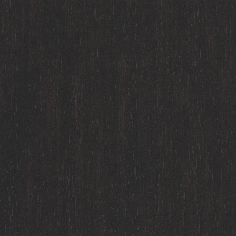 Maklaine 54W Computer Desk with Drawers in Vintage Black and Reclaimed Pine