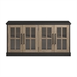 Maklaine Elegant Engineered Wood Transitional 60W Sideboard Cabinet