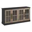 Maklaine Elegant Engineered Wood Transitional 60W Sideboard Cabinet