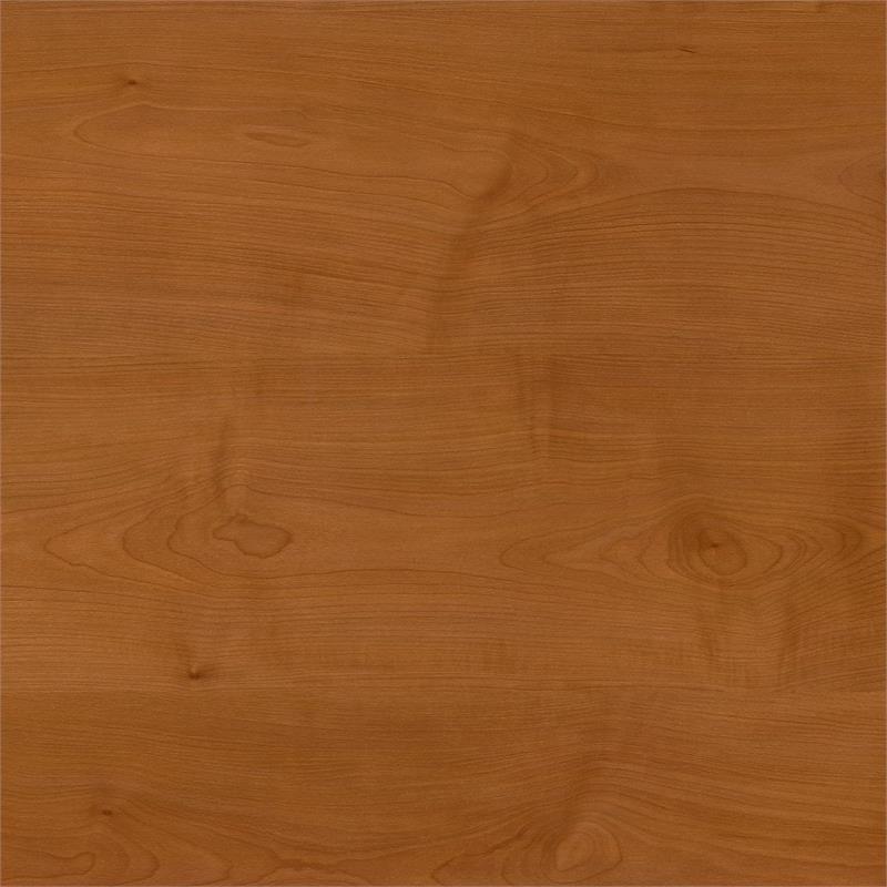 Maklaine Engineered Wood 60W x 30D Office Desk in Natural Cherry