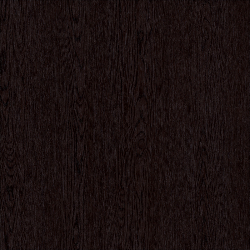 Maklaine Engineered Wood Computer Desk with Storage in Espresso