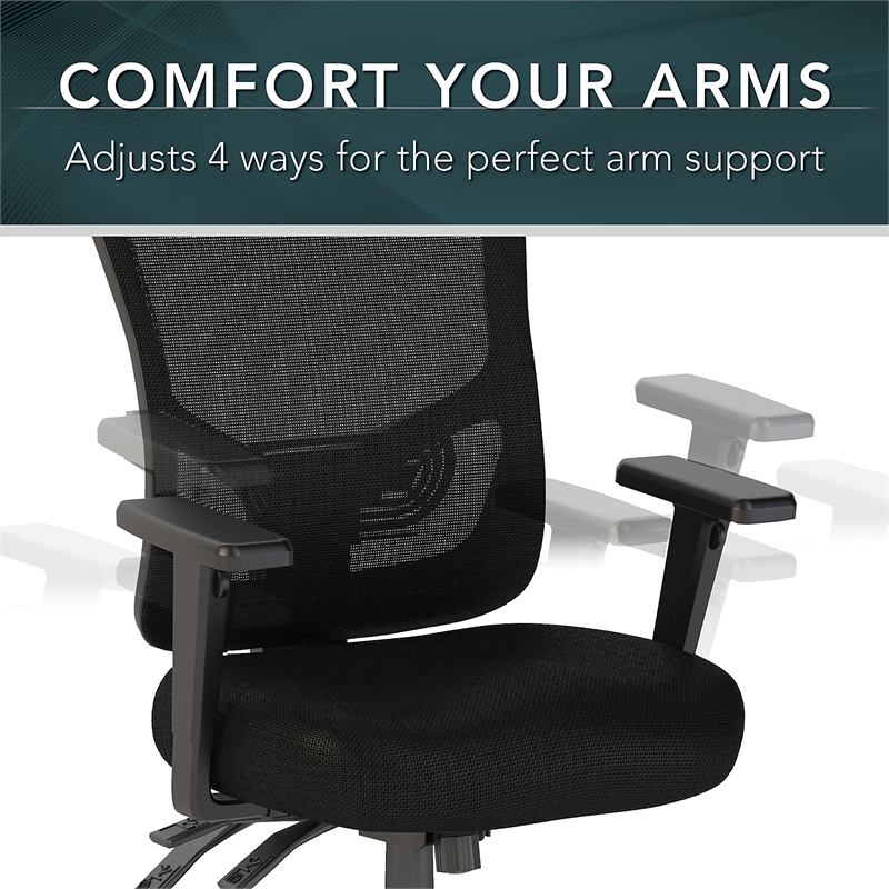 Maklaine Custom Comfort High Back Multifunction Mesh Office Chair