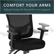 Maklaine Custom Comfort High Back Multifunction Mesh Office Chair