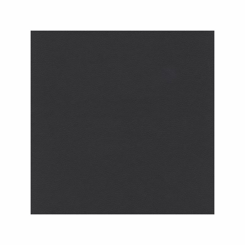 Maklaine Upholstered Faux Leather Executive Office Chair in Black