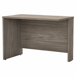 Maklaine Contemporary Engineered Wood 42W Desk Return in Hickory