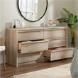 Maklaine Mid-Century Engineered Wood Bedroom Dresser in Pacific Maple