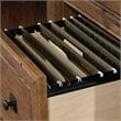Maklaine Contemporary Engineered Wood Computer Desk in Vintage Oak