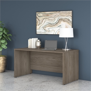Maklaine Engineered Wood 60W x 30D Office Desk in Modern Hickory