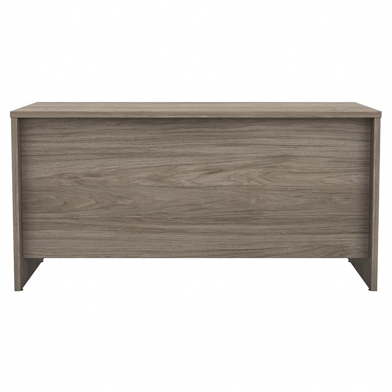 Maklaine Engineered Wood 60W x 30D Office Desk in Modern Hickory