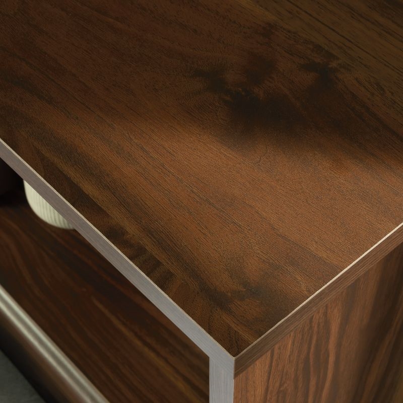 Maklaine Engineered Wood Full-Queen Headboard in Walnut Finish