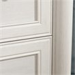 Maklaine Engineered Wood Filing Cabinet in Glacier Oak/Rosso Slate Accent