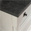 Maklaine Engineered Wood Filing Cabinet in Glacier Oak/Rosso Slate Accent
