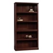 Maklaine Engineered Wood 5 Shelf Bookcase in Select Cherry Finish