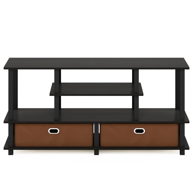 Maklaine Engineered Wood Large TV Stand for TV up to 55