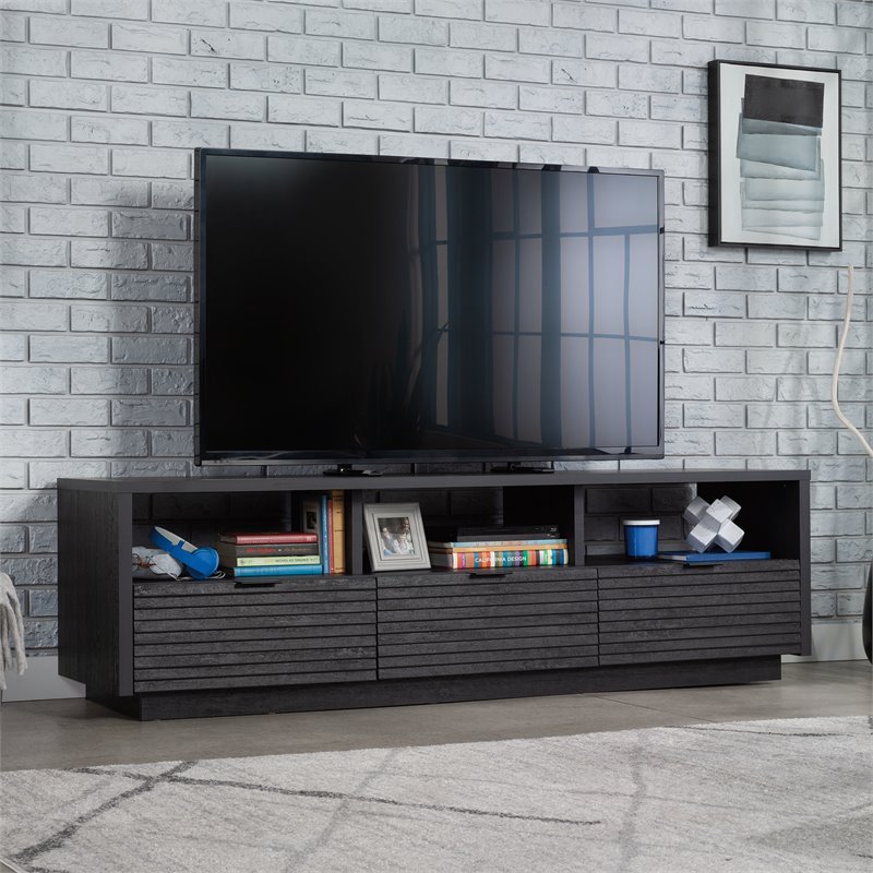 Maklaine Engineered Wood TV Stand For TVs Up to 70