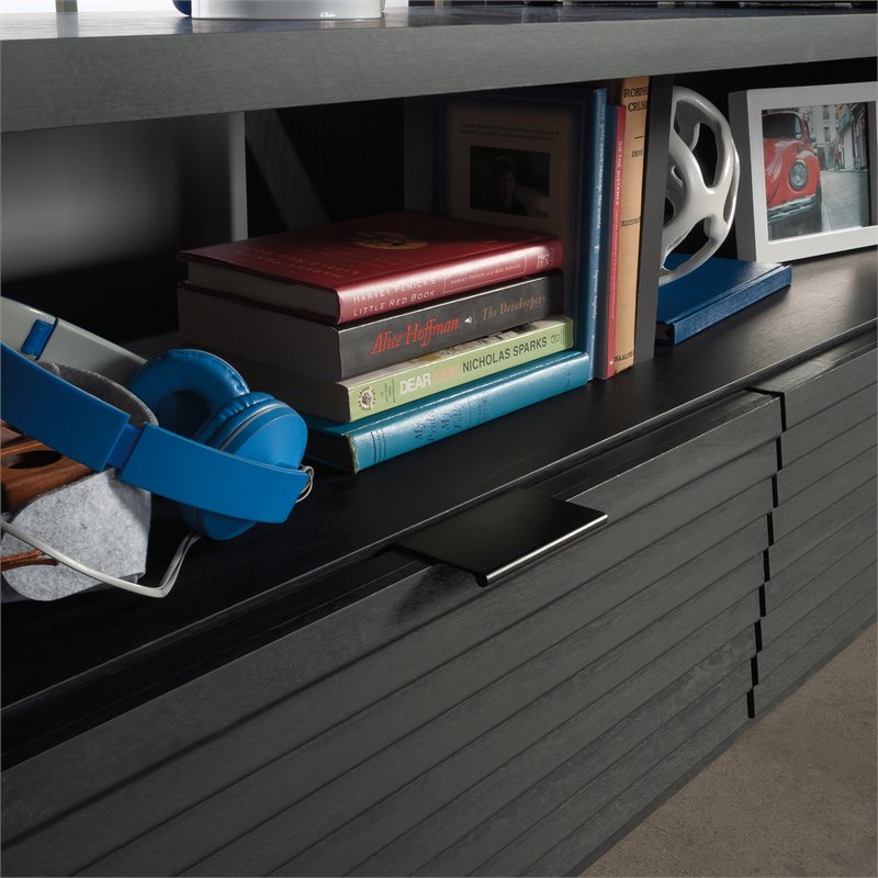 Maklaine Engineered Wood TV Stand For TVs Up to 70