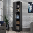 Maklaine Engineered Wood Single Door Pantry in Raven Oak Finish