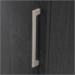 Maklaine Engineered Wood Single Door Pantry in Raven Oak Finish
