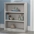 Maklaine Engineered Wood 3-Shelf Bookcase in Glacier Oak Finish