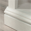 Maklaine Engineered Wood 3-Shelf Bookcase in Glacier Oak Finish