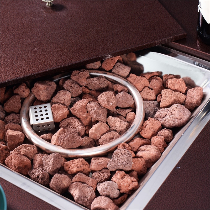 Maklaine Contemporary Stainless Steel Swivel Bar Stools in Silver (Set of 2)