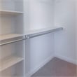 Maklaine Stainless Steel Adjustable Closet Rod in Polished Chrome