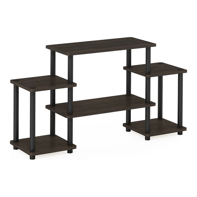 Maklaine Turn-N-Tube Wood Entertainment Center for TV up to 25