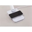 Maklaine Pivoting LED Lamp - Wireless Charging Pad & USB Port - White