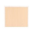 Maklaine Contemporary Engineered Wood Frame Mirror in White Finish