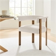 Maklaine Contemporary Performance Velvet Dining Chairs - Set of 2