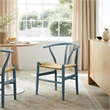 Maklaine Contemporary Woven Paper Rope Seat 29