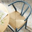Maklaine Contemporary Woven Paper Rope Seat 29