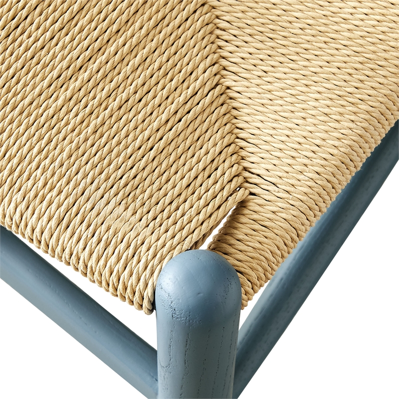 Maklaine Contemporary Woven Paper Rope Seat 29